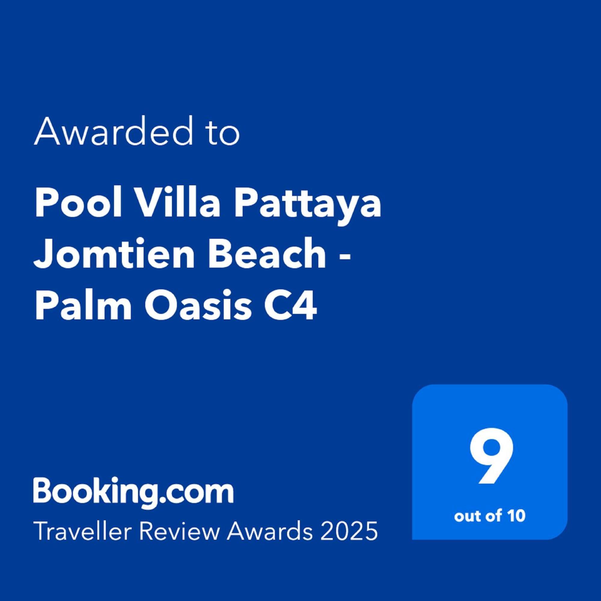 Pool Villa Pattaya Jomtien Beach - Palm Oasis C4 Exterior photo
